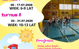 Zapraszamy do udziału w Półkoloniach Lato 2026