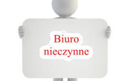 Biuro nieczynne dnia 14.08.2026r.